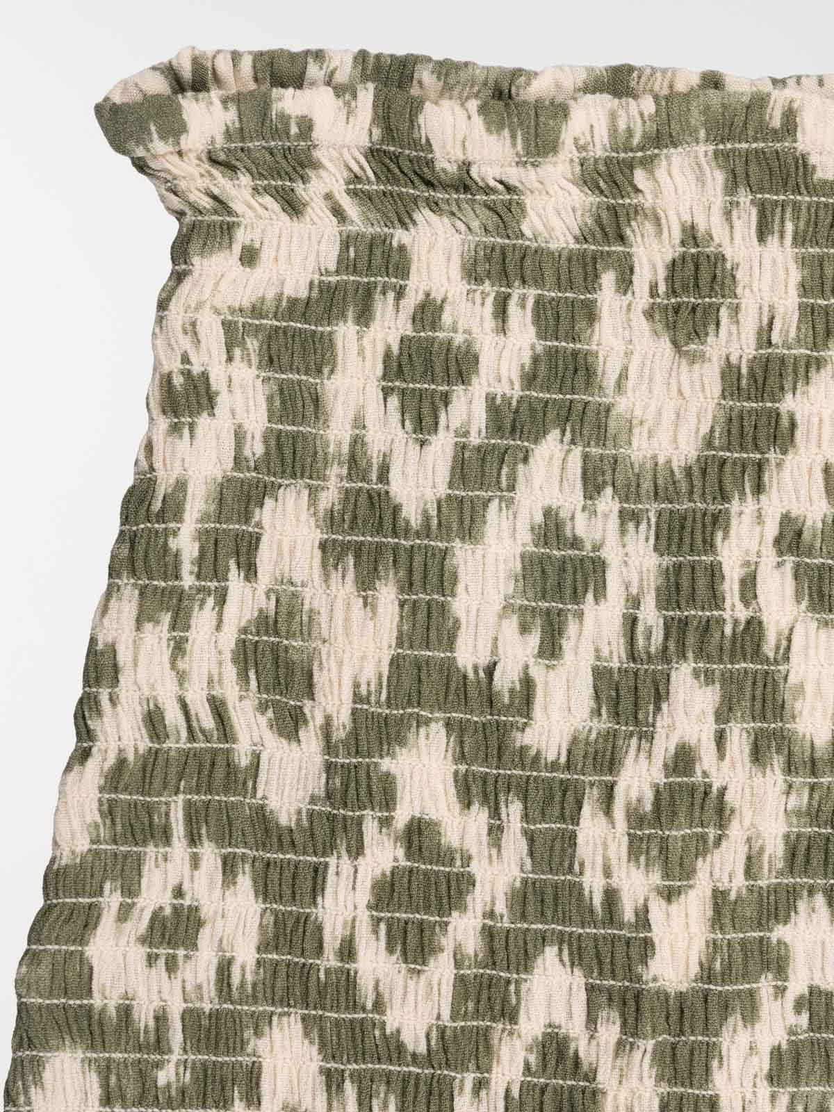 Jupe imprimée fille vert lichen (XXS-M)