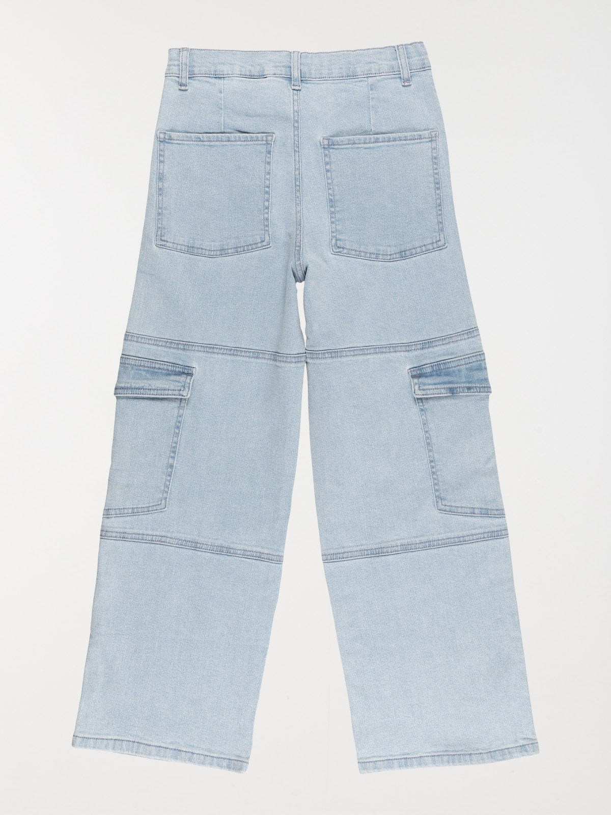 Jean cargo bleached fille (XXS-M) Jean cargo bleached fille (XXS-M)