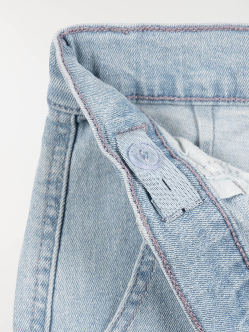 Jean cargo bleached fille...