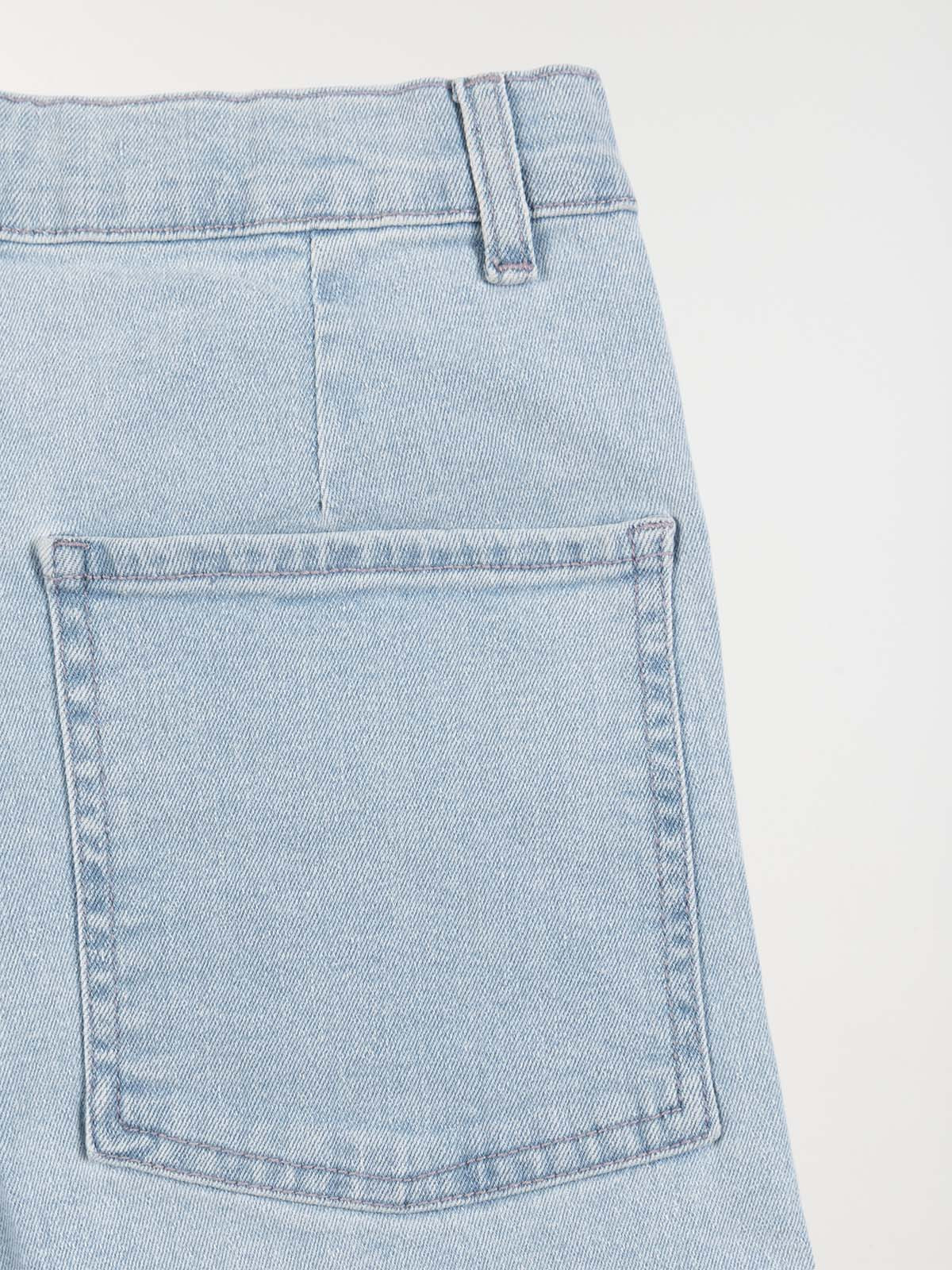 Jean cargo bleached fille (XXS-M) Jean cargo bleached fille (XXS-M)