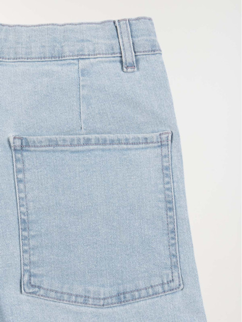 Jean cargo bleached fille...