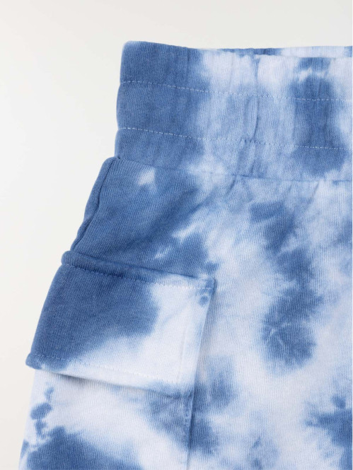 Short cargo tie and dye...