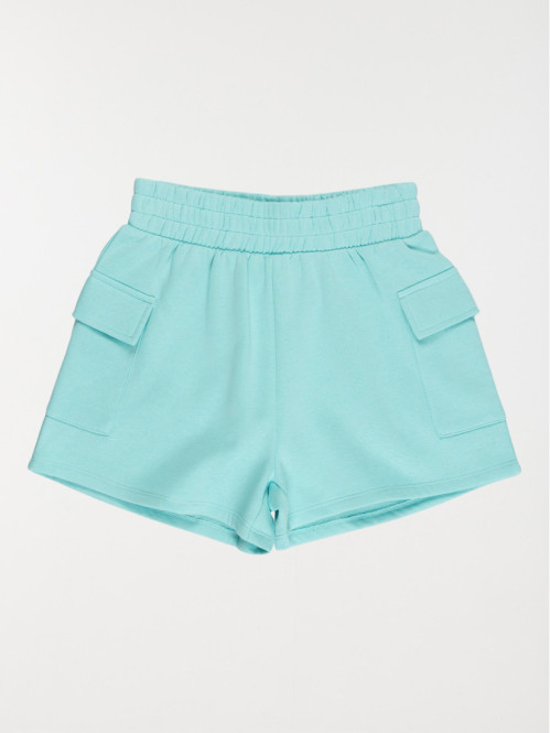 Short cargo aquasky fille (XXS-M)