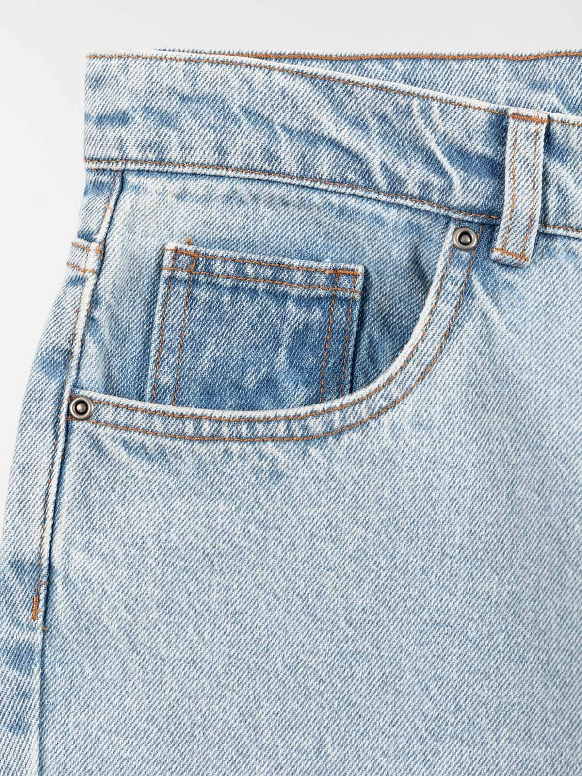 Jean regular garçon bleach denim (XXS-M)