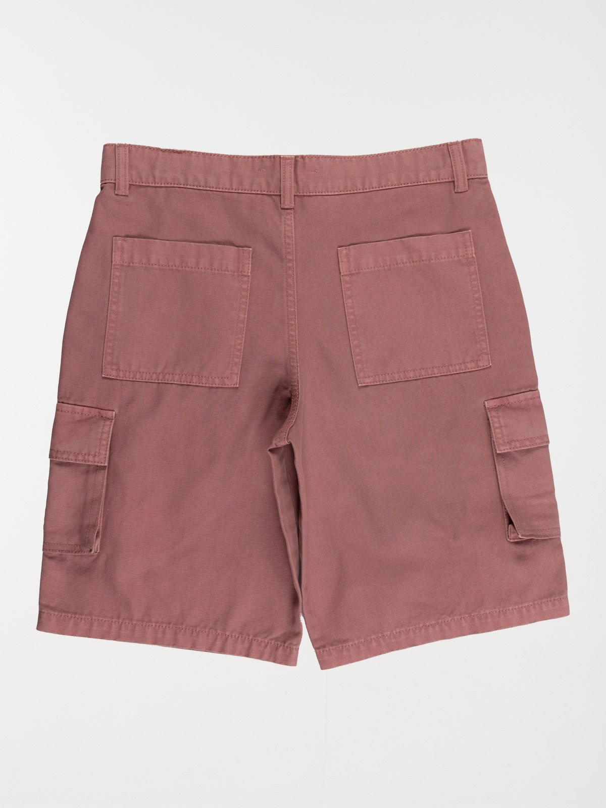 Bermuda cargo garçon vieux rose (XXS-M)