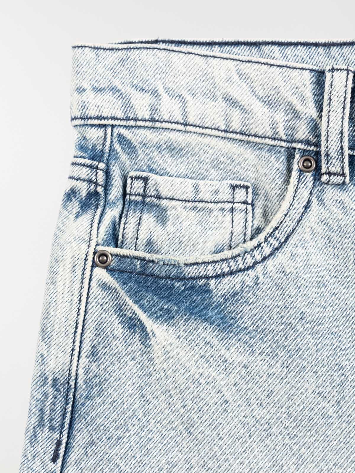 Bermuda bleach denim garçon (XXS-M)