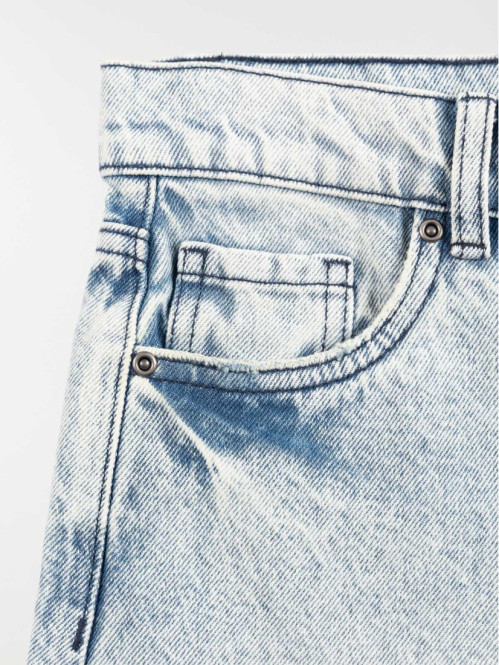 Bermuda bleach denim garçon (XXS-M)