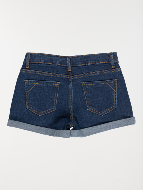 Short en jean brut fille...
