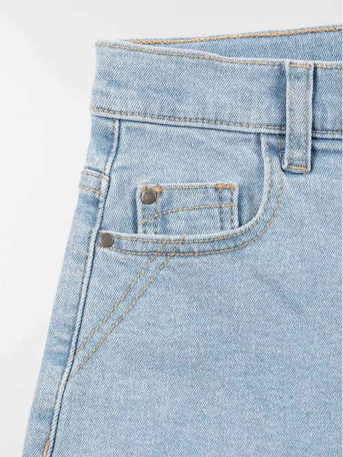 Short en jean Bleached...