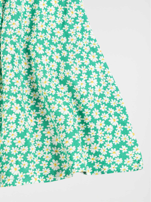 Jupe-short fleurie fille (XXS-M) Jupe-short fleurie fille (XXS-M)