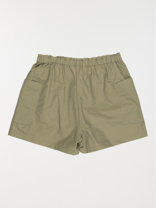 Short uni lichen green fille (XXS-M) Short uni lichen green fille (XXS-M)