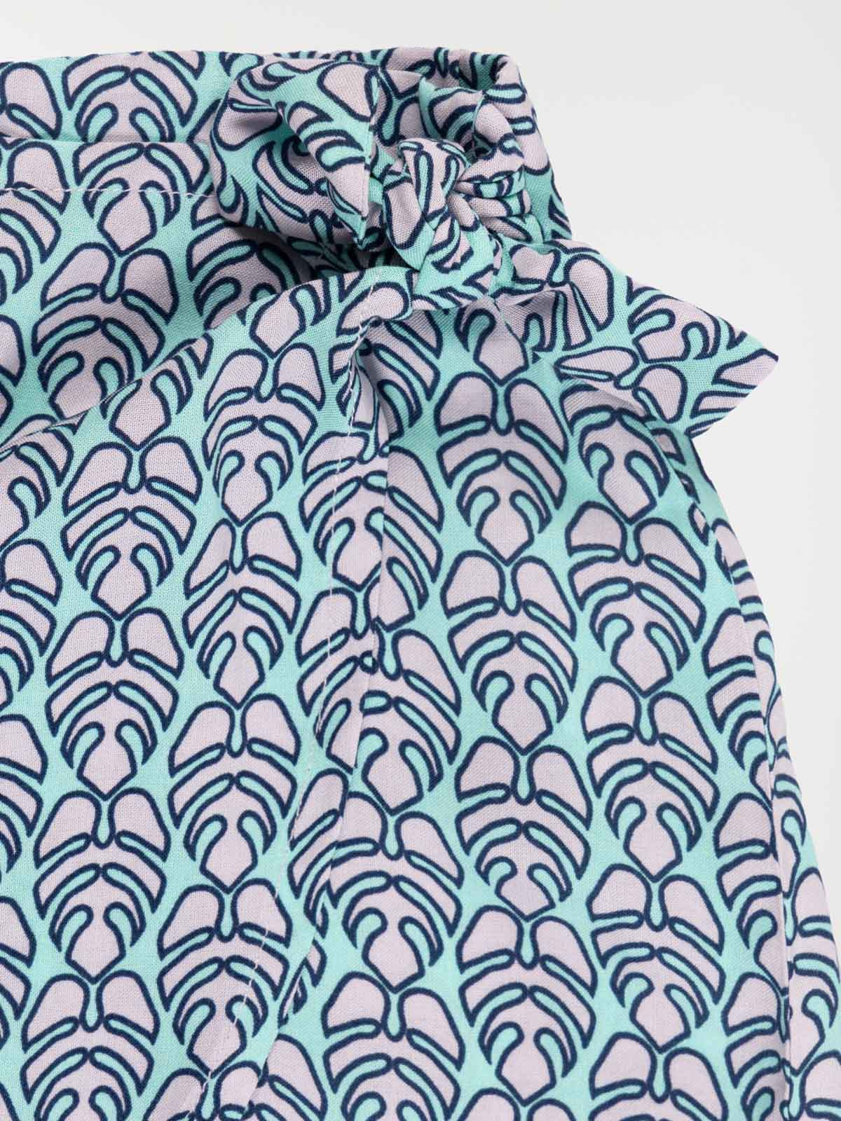 Jupe-short imprimée fille (XXS-M)