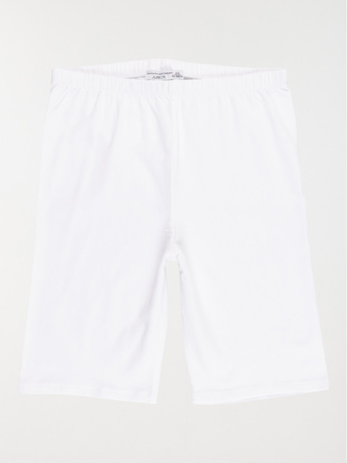 Cycliste blanc fille (XXS-M)