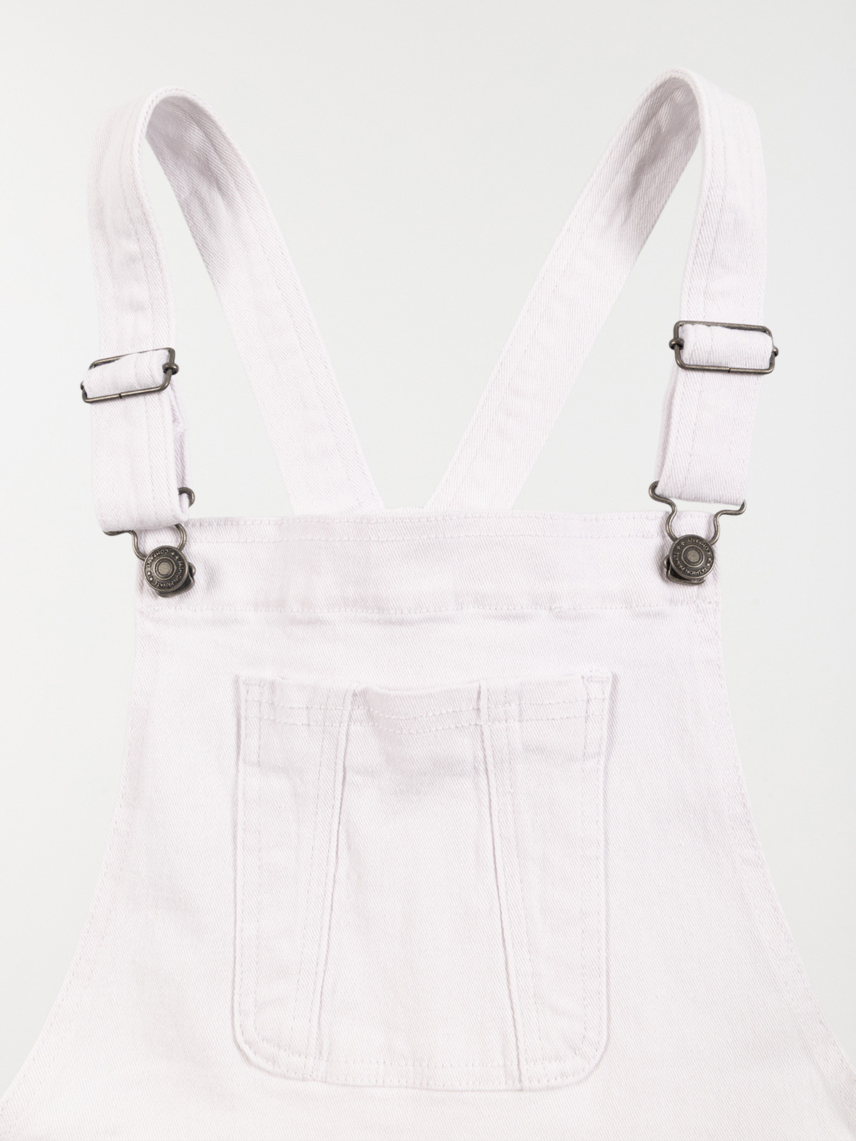 Salopette blanche fille (XXS-M)