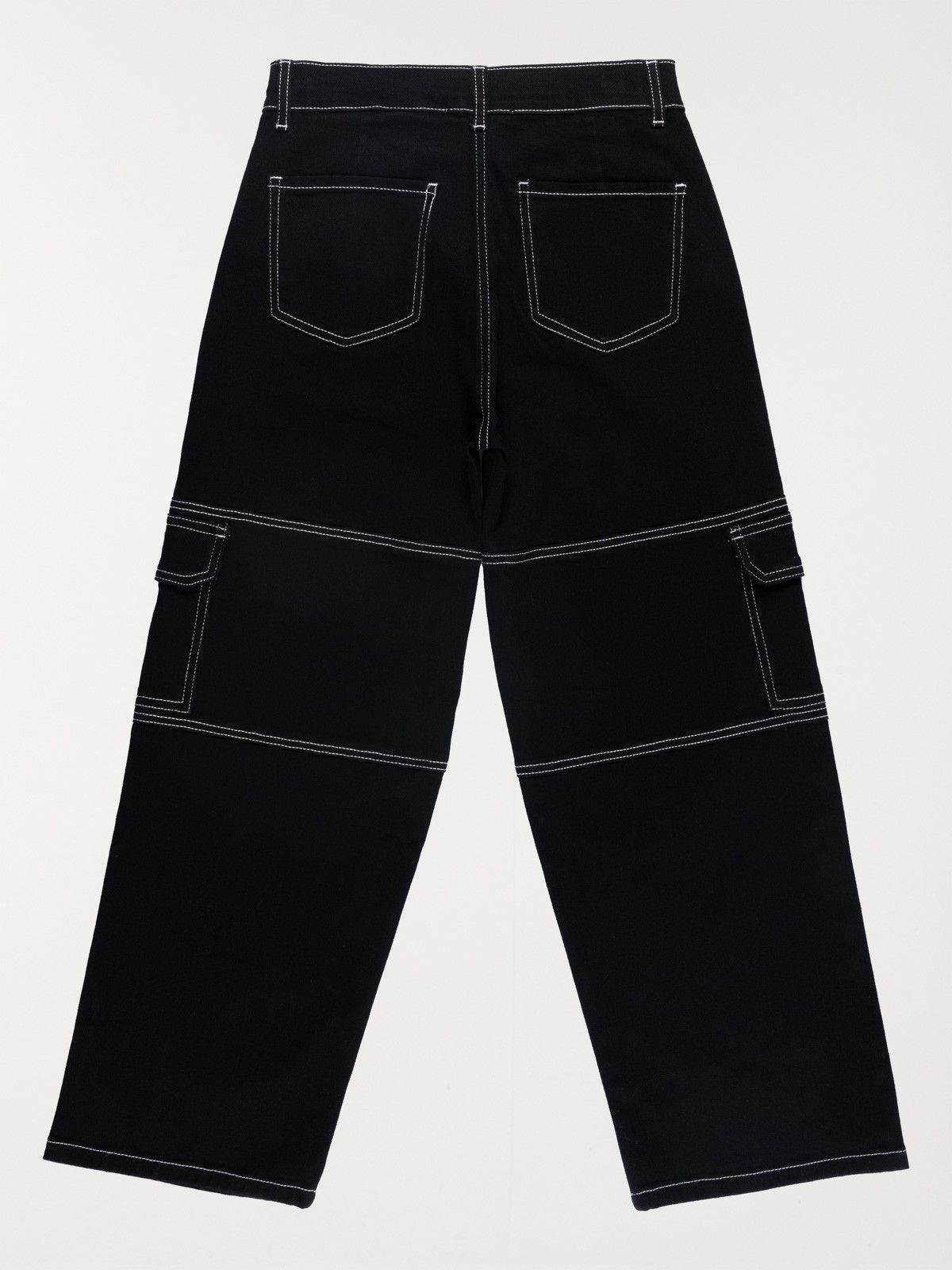 Pantalon fille cargo noir (XXS-M) Pantalon fille cargo noir (XXS-M)