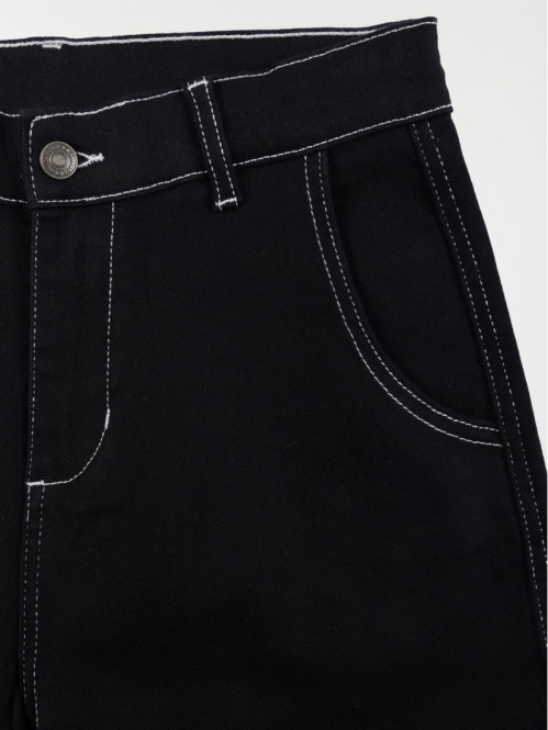 Pantalon fille cargo noir (XXS-M) Pantalon fille cargo noir (XXS-M)