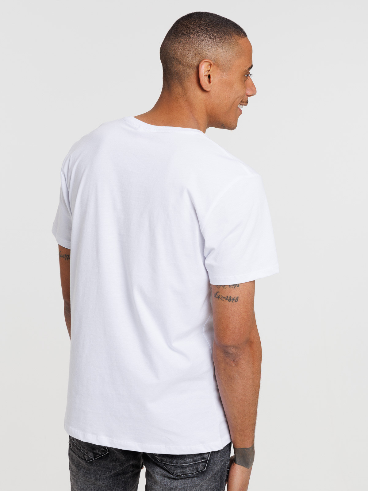 Tee-shirt guardians galaxy blanc homme