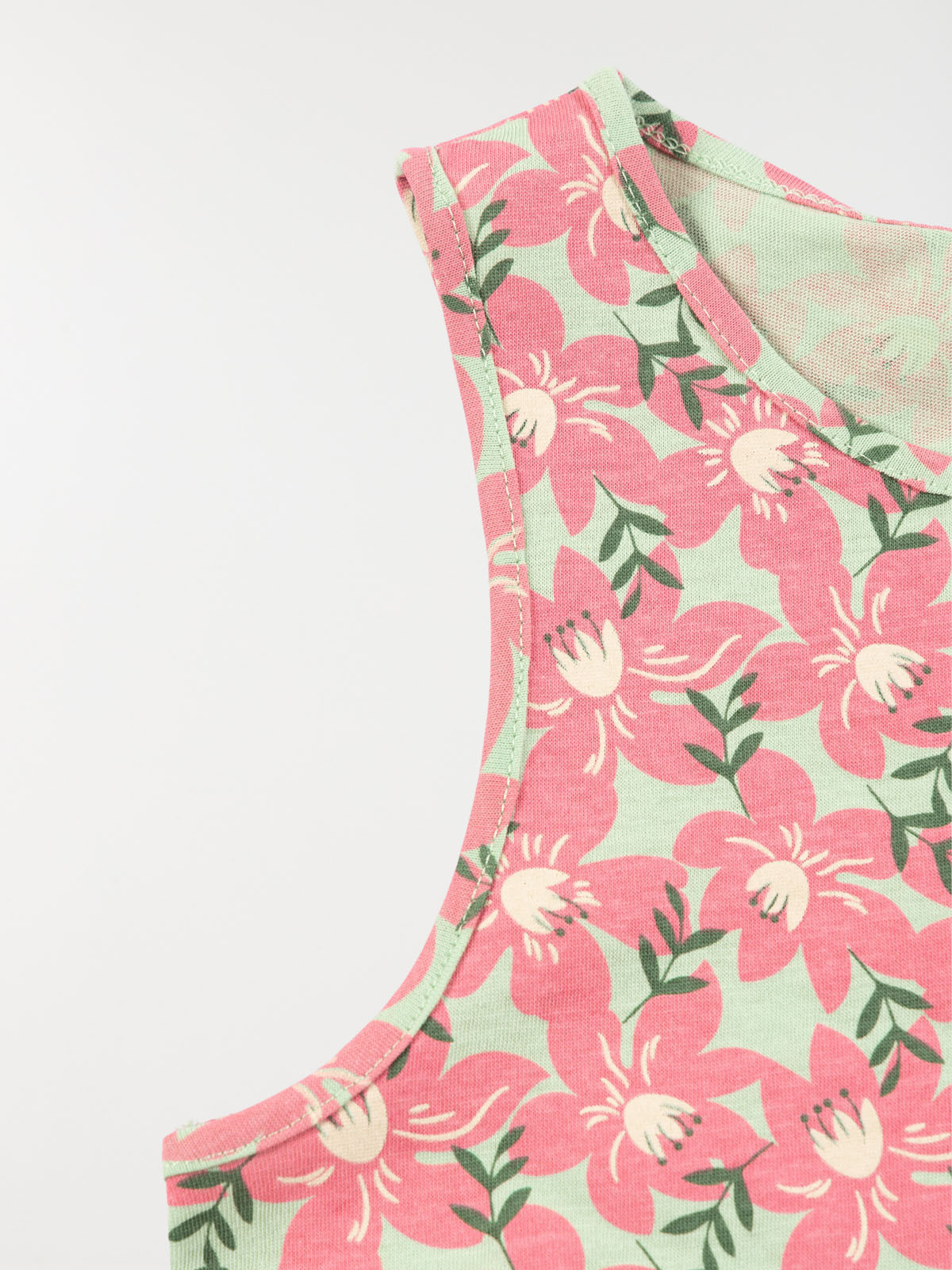 Débardeur imprimé fleuri fille (3-12A)