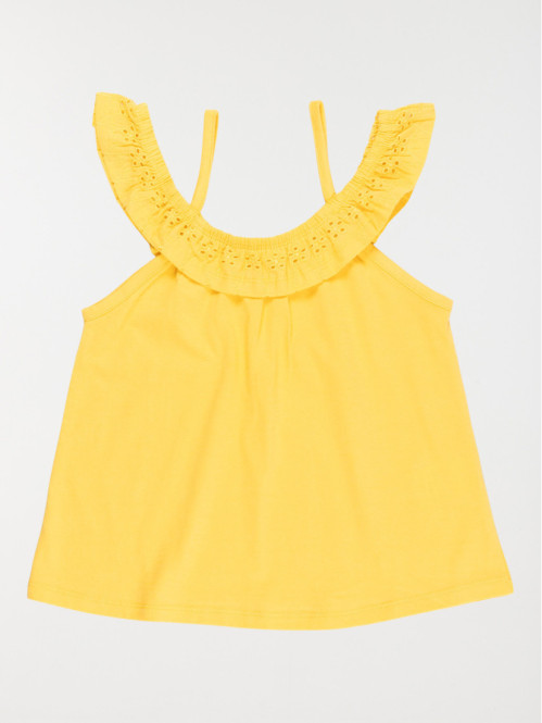 Débardeur banana cream fille (3-12A)