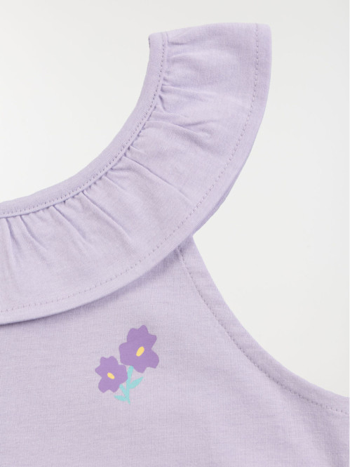 Débardeur imprimé fleuri...