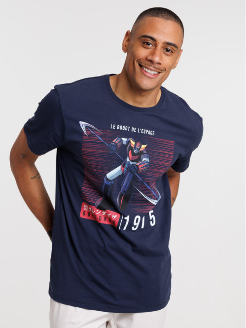 Tee-shirt Goldorak marine navy homme Tee-shirt Goldorak marine navy homme
