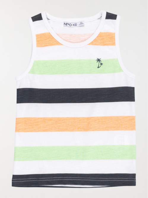 Débardeur rayé garçon (3-12A)
