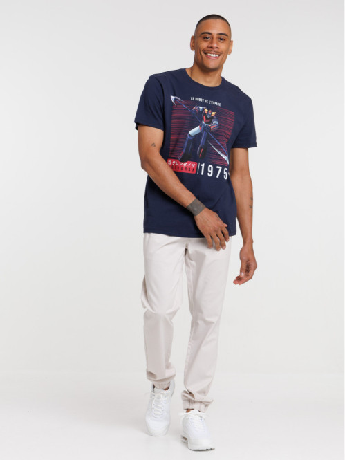 Tee-shirt Goldorak marine navy homme