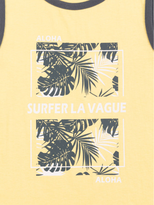 Lot de 2 débardeurs aloha garçon (3-12A) Lot de 2 débardeurs aloha garçon (3-12A)