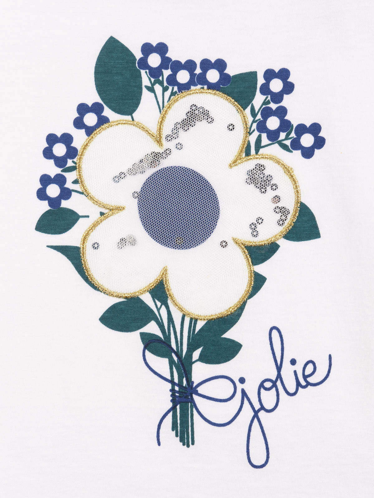 T-shirt bouquet de fleurs fille (3-12A) T-shirt bouquet de fleurs fille (3-12A)
