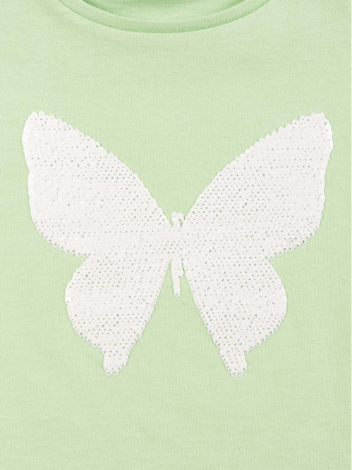 T-shirt papillon fille (3-12A)