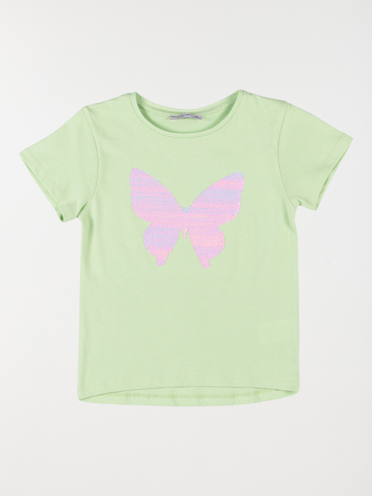 T-shirt papillon fille (3-12A)