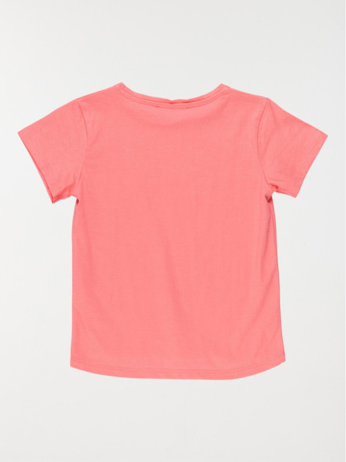 T-shirt sorbet fraise fille (3-12A)