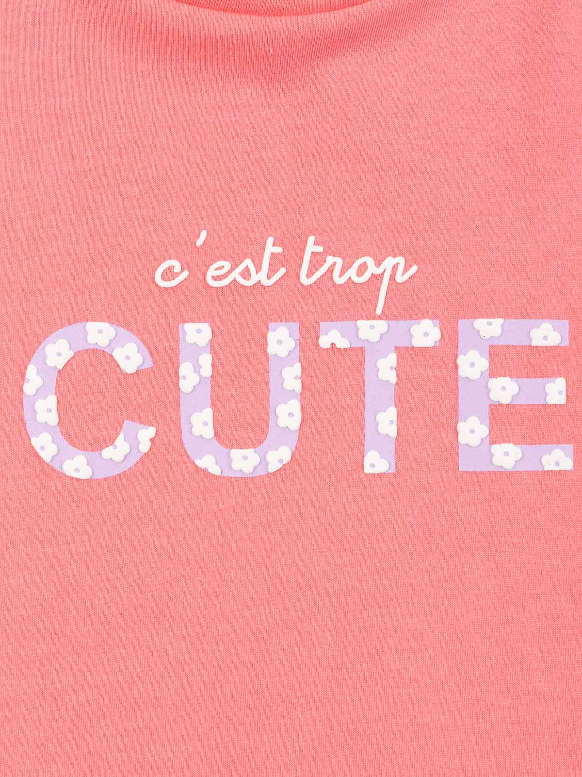 T-shirt sorbet fraise fille (3-12A)