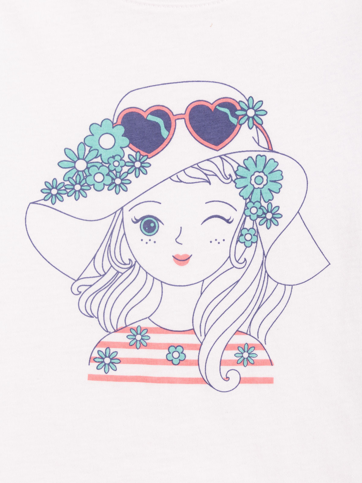 T-shirt imprimé fillette fille (3-12A) T-shirt imprimé fillette fille (3-12A)