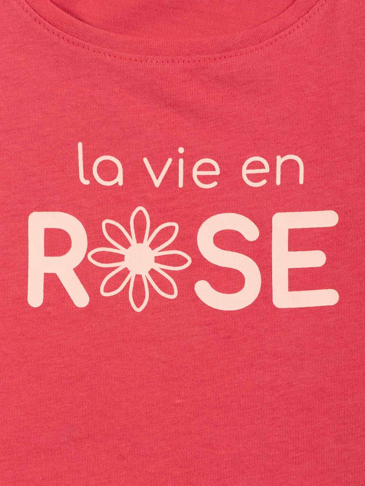 T-shirt la vie en rose fille (3-12A)