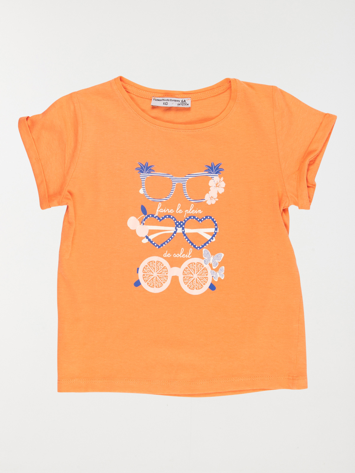 T-shirt lunettes fille (3-12A) T-shirt lunettes fille (3-12A)