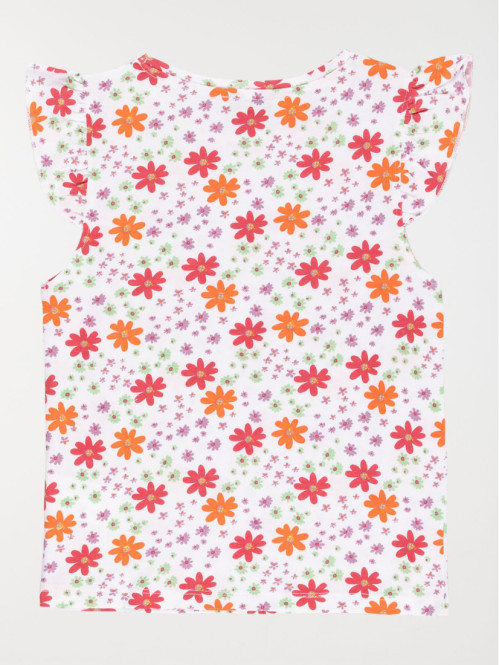 T-shirt imprimé fleuri fille (3-12A)