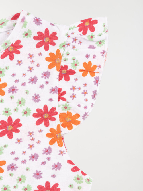 T-shirt imprimé fleuri fille (3-12A)