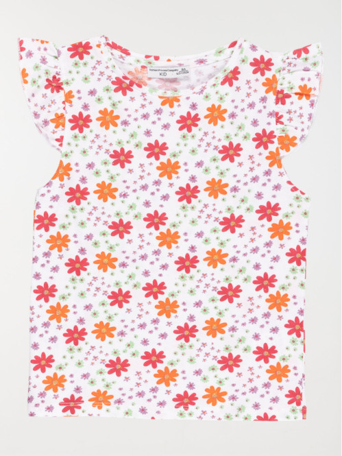 T-shirt imprimé fleuri fille (3-12A)