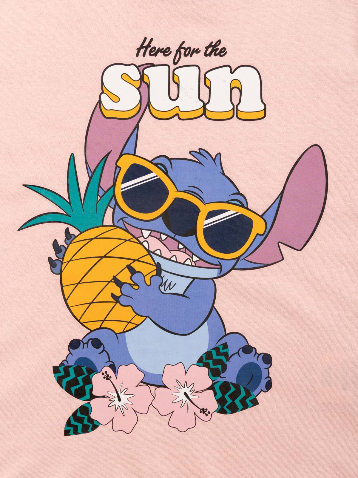 Tee-shirt Stitch chamallow fille (3-12A)