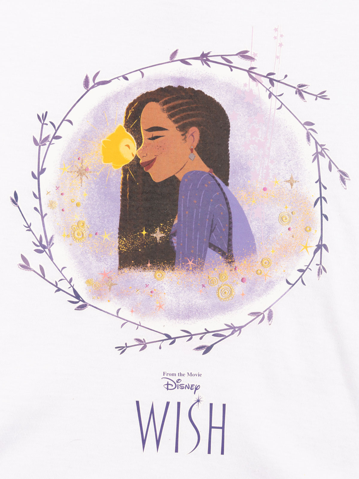 T-shirt blanc WISH fille (3-8A)
