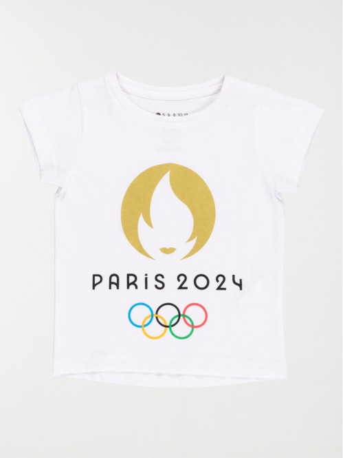 Tee-shirt JO Paris 2024 fille (3-12A)