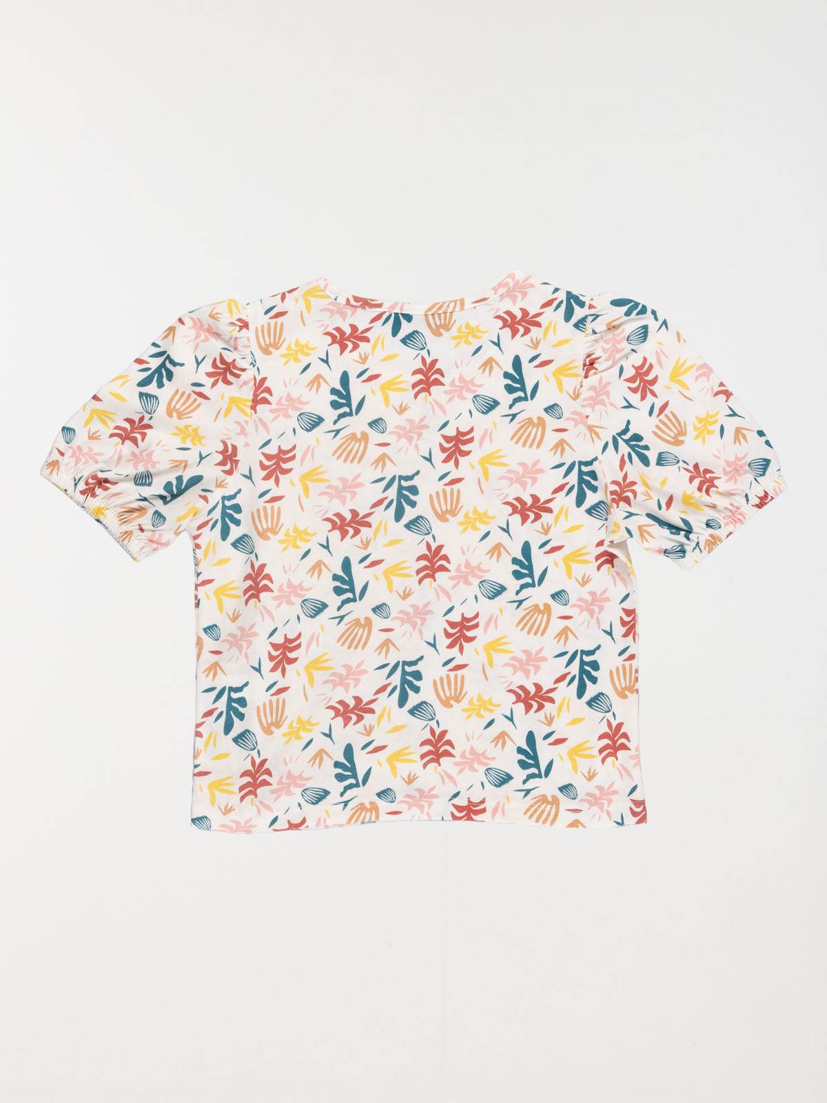 Tee-shirt motif tropical fille (3-12A) Tee-shirt motif tropical fille (3-12A)