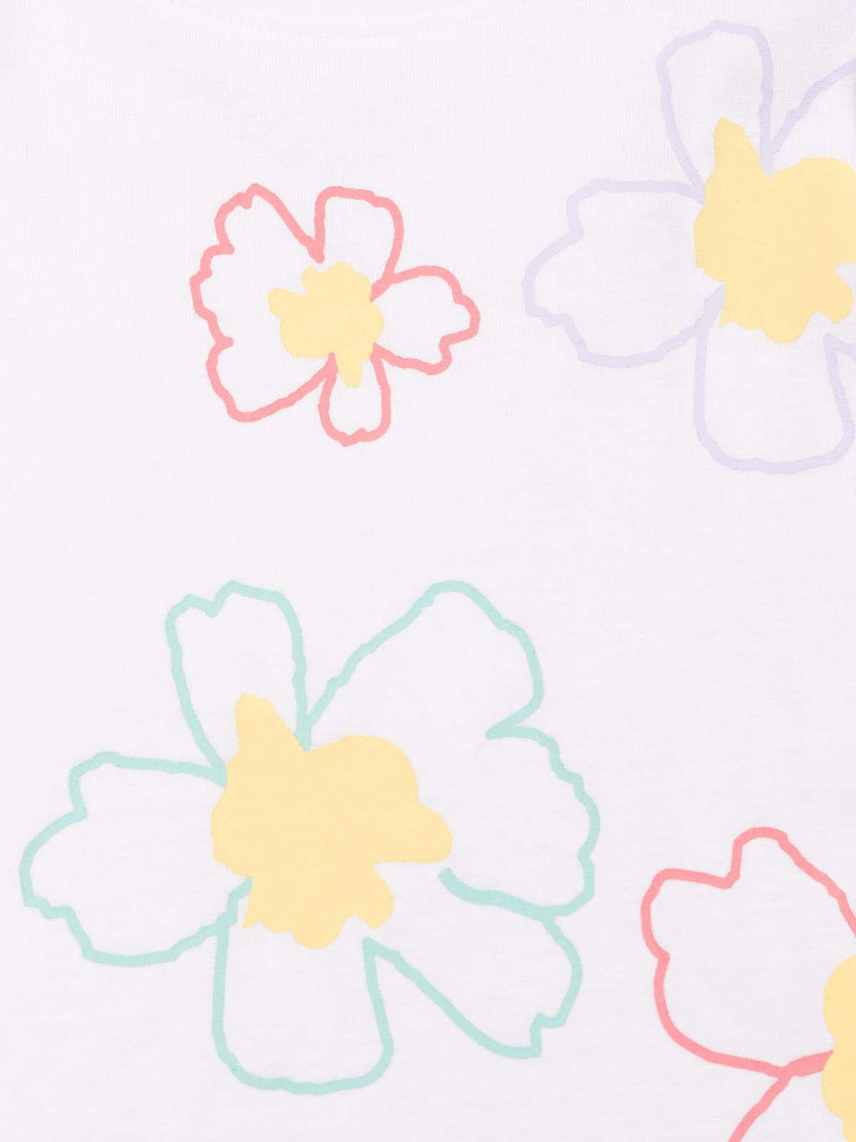 Tee-shirt fleurs crocus fille (3-12A)