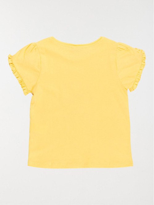 T-shirt banana cream fille...
