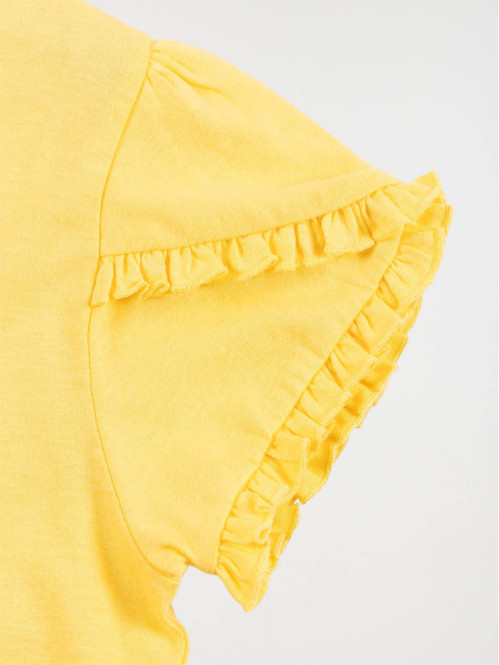 T-shirt banana cream fille...
