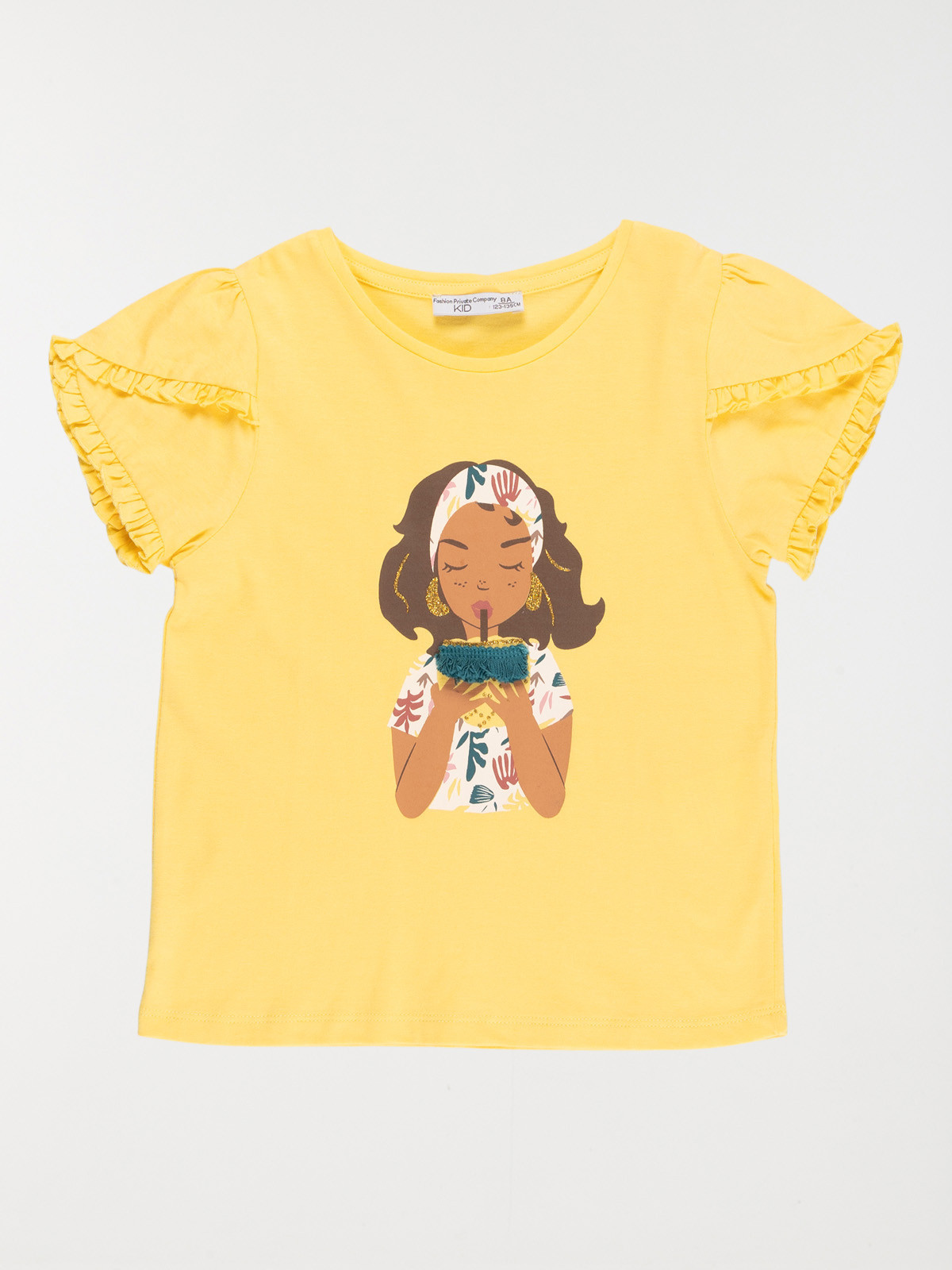 T-shirt banana cream fille (3-12A)