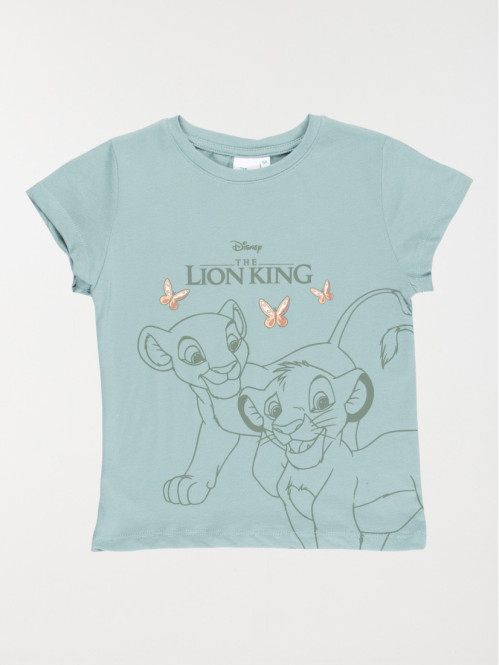 Tee-shirt Simba et Nala fille (3-10A)