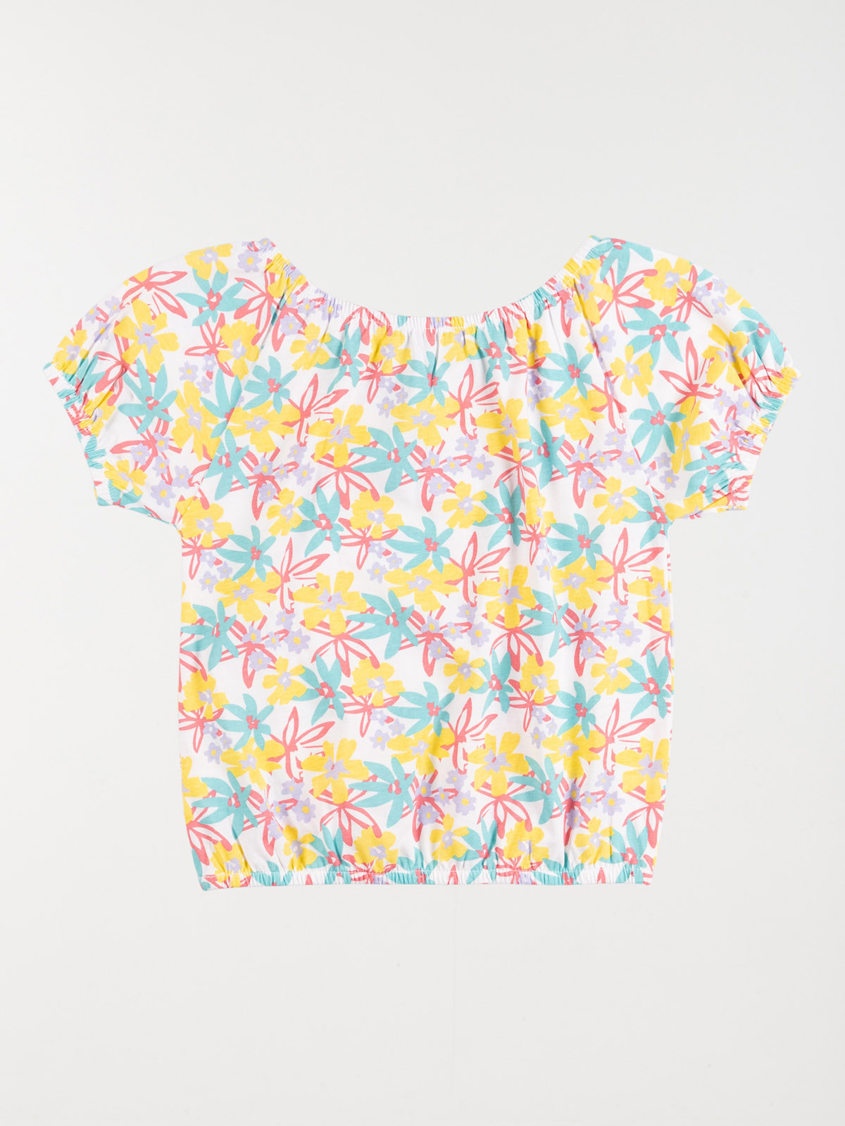 T-shirt motif tropical fille (3-12A)