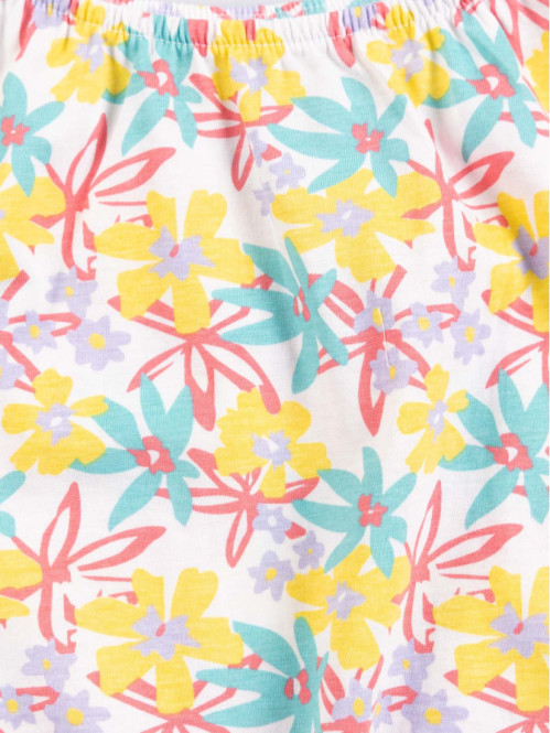 T-shirt motif tropical fille (3-12A)